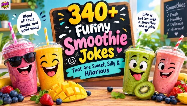 340+ Funny Smoothie Jokes That Are Sweet, Silly & Hilarious
