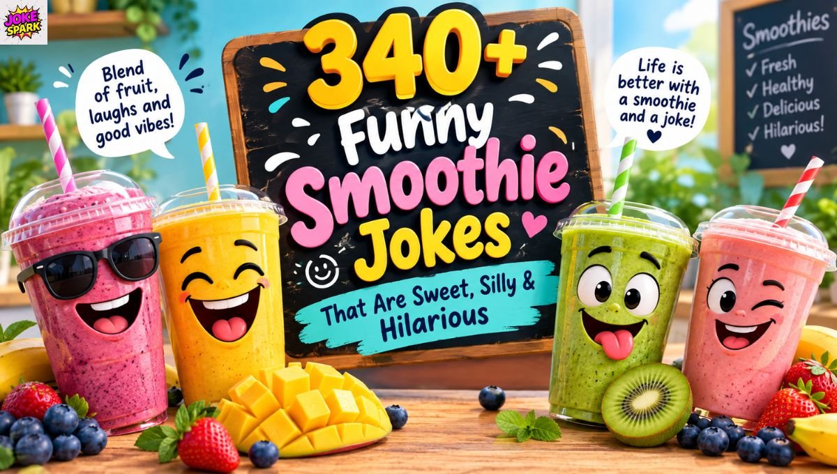 340+ Funny Smoothie Jokes That Are Sweet, Silly & Hilarious