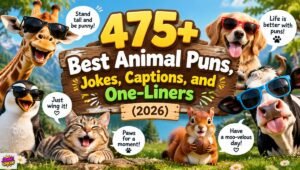 475+ Best Animal Puns, Jokes, Captions, and One-Liners (2026