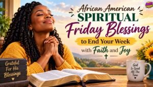 African American Spiritual Friday Blessings to End Your Week with Faith and Joy