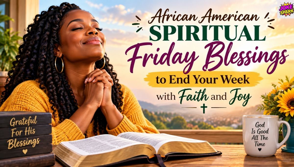 African American Spiritual Friday Blessings to End Your Week with Faith and Joy