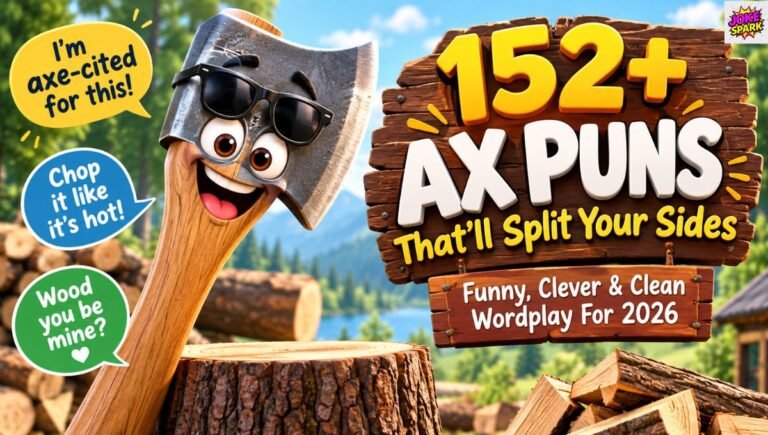 152+ Ax Puns That'll Split Your Sides Funny, Clever & Clean Wordplay For 2026