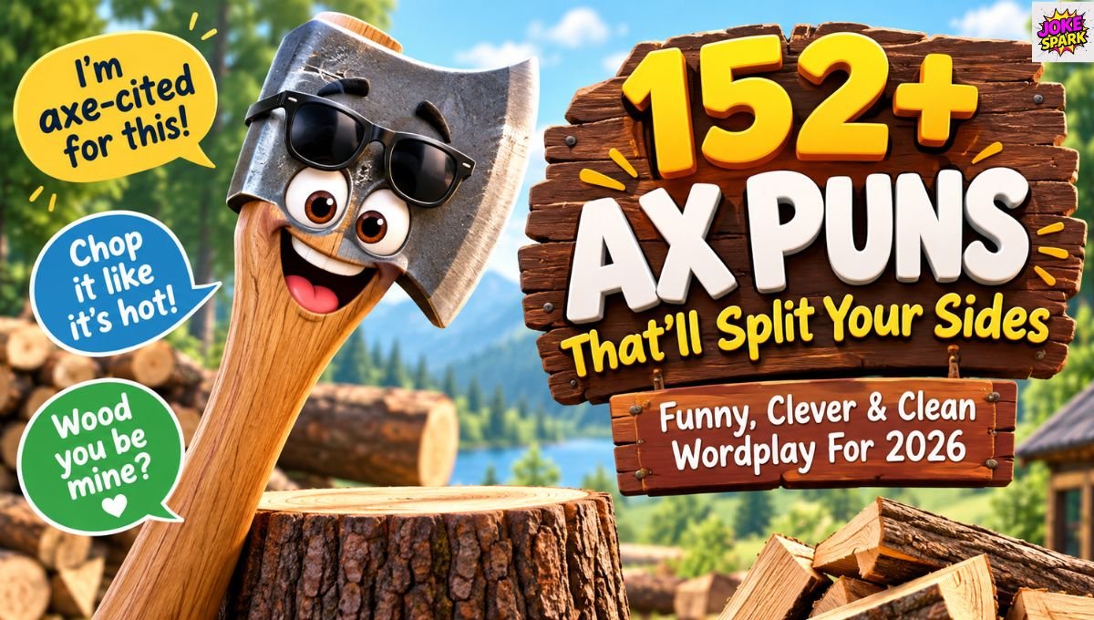 152+ Ax Puns That'll Split Your Sides Funny, Clever & Clean Wordplay For 2026