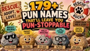 179+ Pun Names That'll Leave You Pun-Stoppable