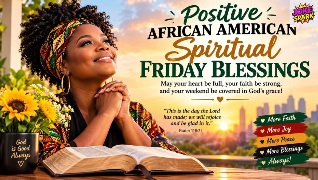 Positive African American Spiritual Friday Blessings
