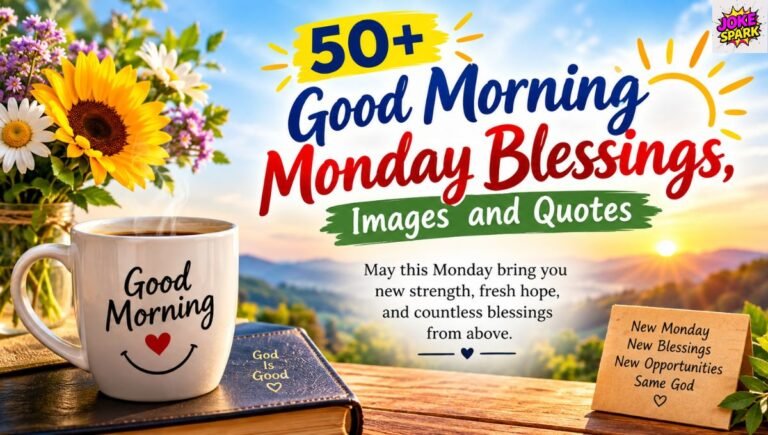 50+ Good Morning Monday Blessings, Images and Quotes