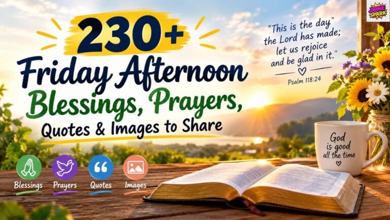 230+ Friday Afternoon Blessings, Prayers, Quotes & Images to Share