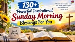 130+ Powerful Inspirational Sunday Morning Blessings For You