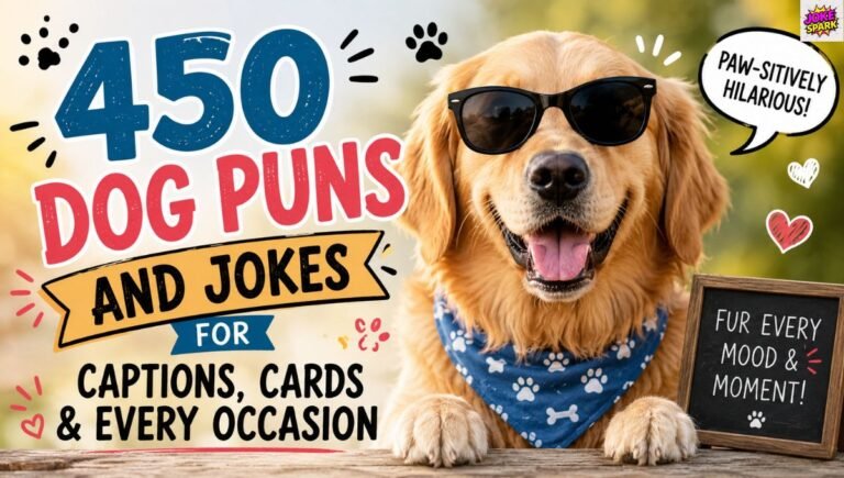 450 Dog Puns and Jokes for Captions, Cards & Every Occasion