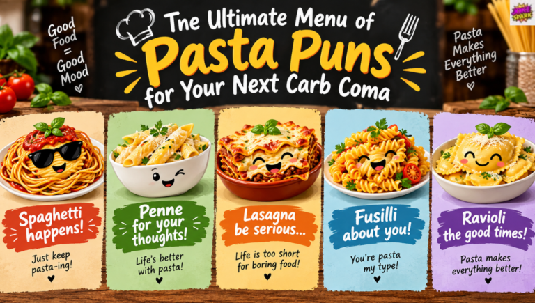 The Ultimate Menu of Pasta Puns for Your Next Carb Coma 