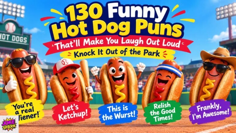 130 Funny Hot Dog Puns That'll Make You Laugh Out Loud