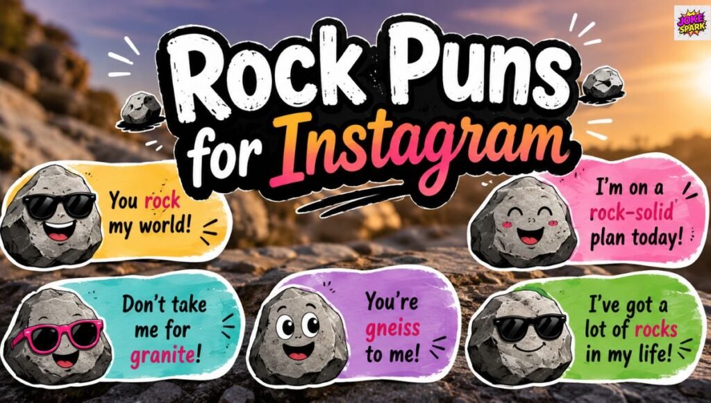 Rock Puns for Instagram