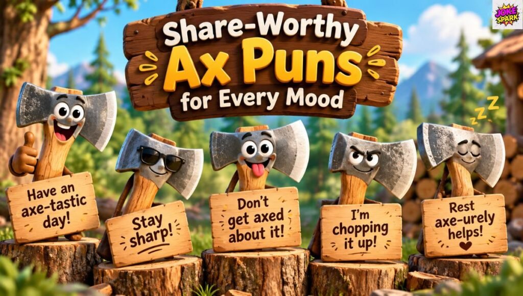 Share-Worthy Ax Puns for Every Mood
