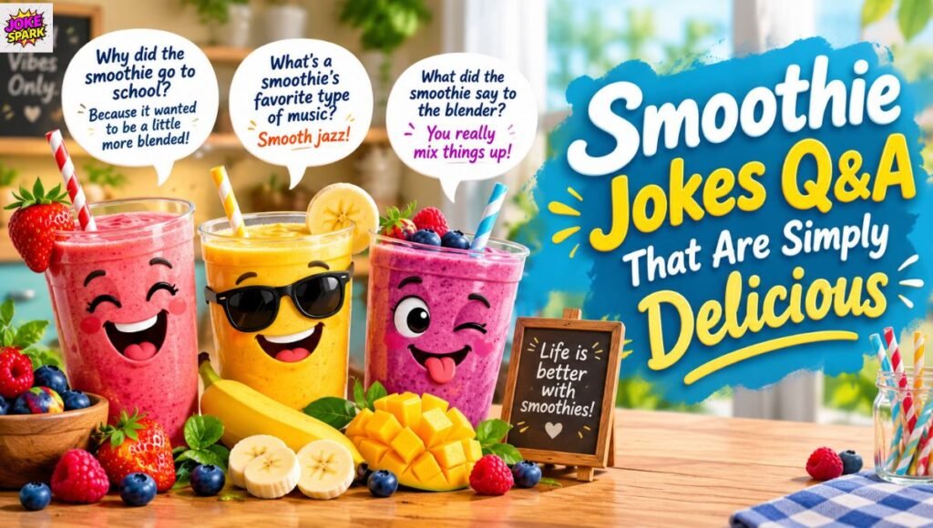 Smoothie Jokes Q&A That Are Simply Delicious