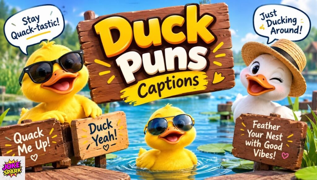 Duck Puns Captions