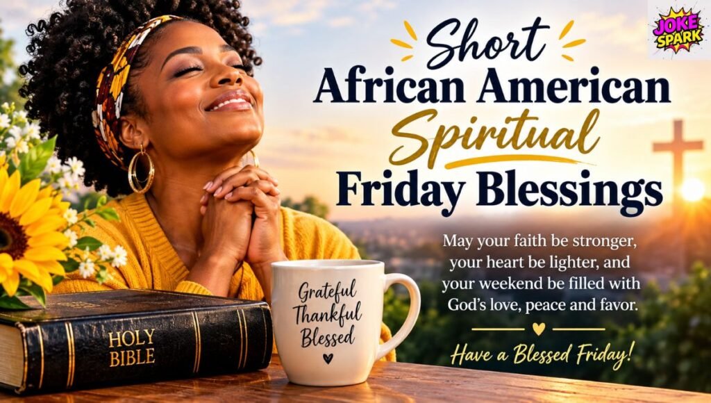 Short African American Spiritual Friday Blessings