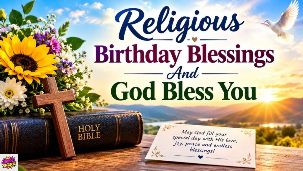 Religious Birthday Blessings And God Bless You