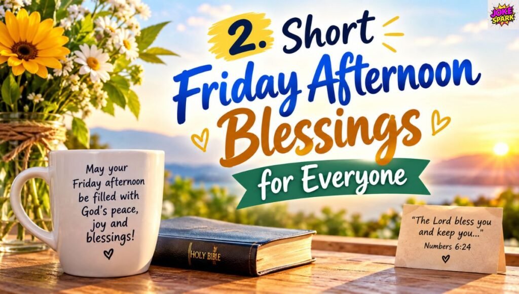 2. Short Friday Afternoon Blessings for Everyone