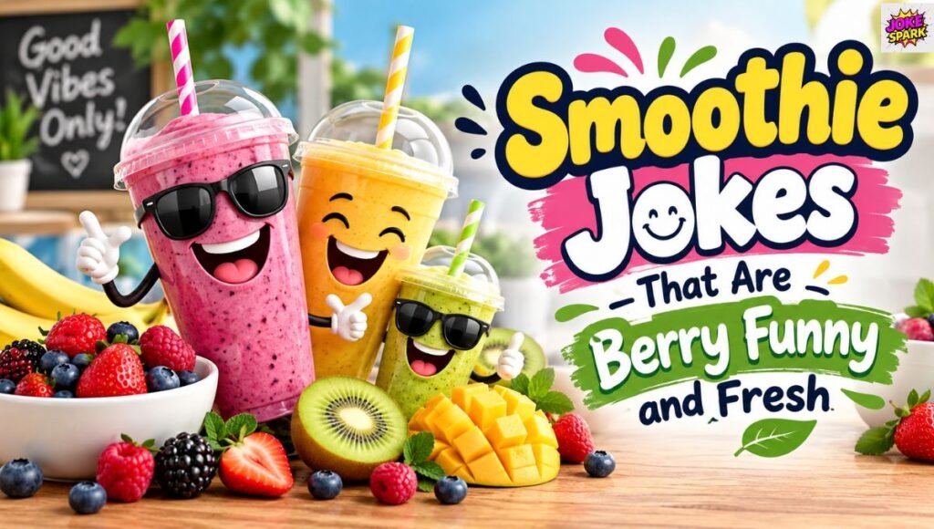 Smoothie Jokes That Are Berry Funny and Fresh