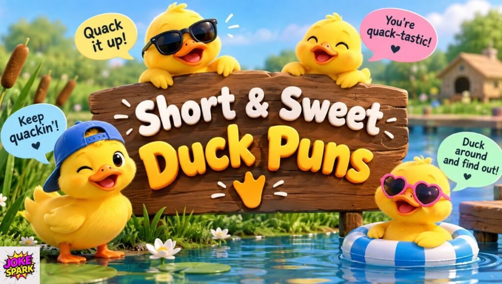 Short & Sweet Duck Puns