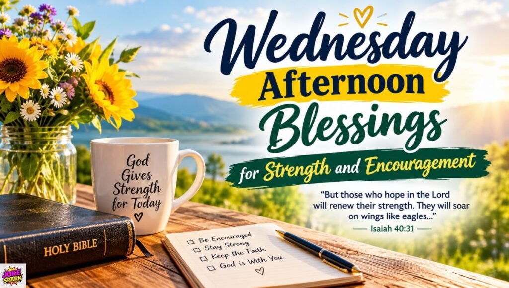 Wednesday Afternoon Blessings for Strength and Encouragement