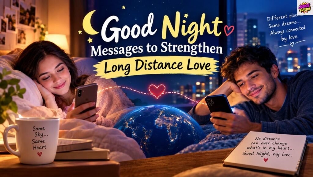 Good Night Messages to Strengthen Long Distance Love