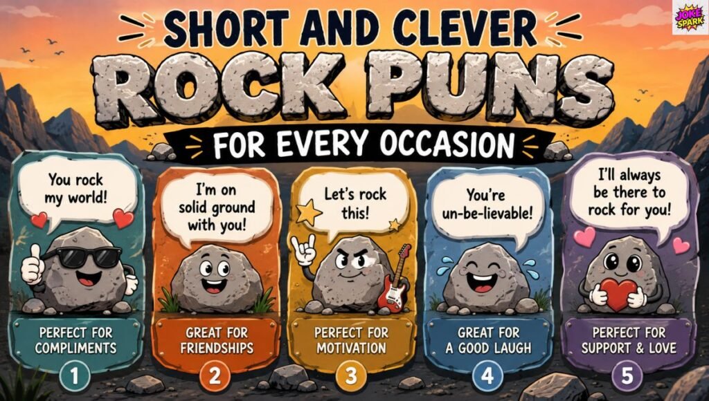 H2: Short and Clever Rock Puns for Every Occasion