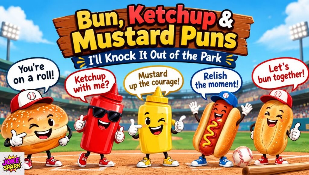 Bun, Ketchup & Mustard Puns