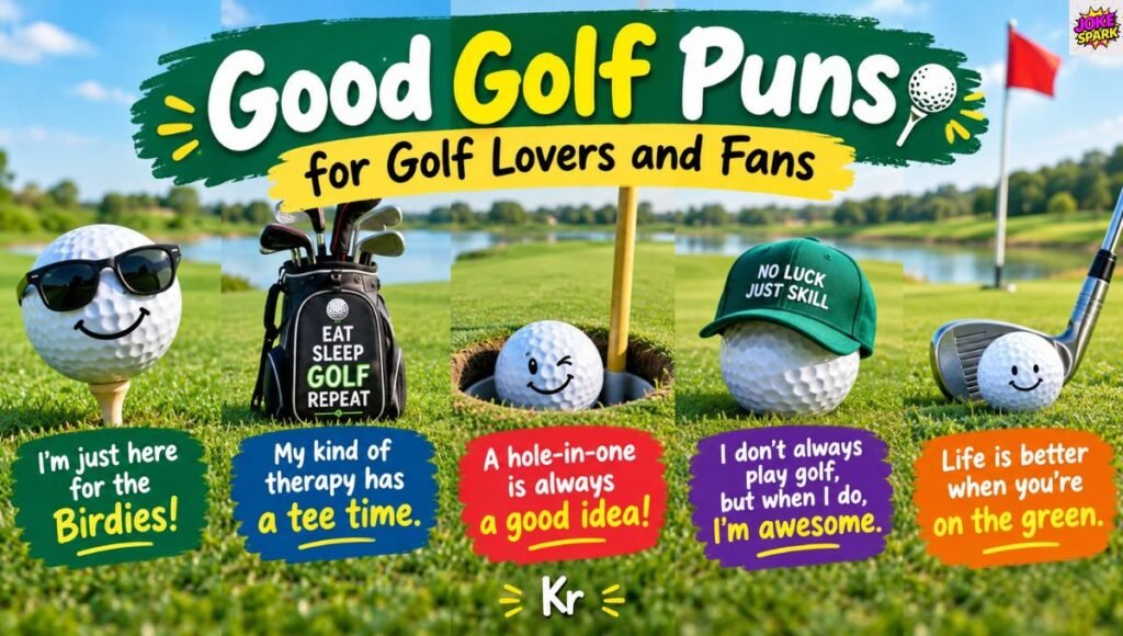 Good Golf Puns for Golf Lovers and Fans