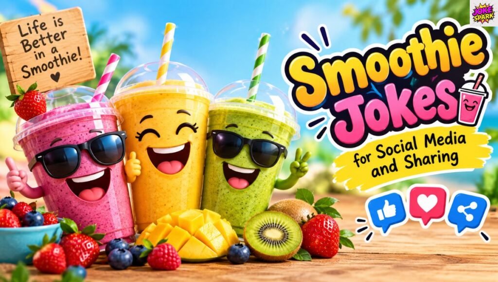 Smoothie Jokes for Social Media and Sharing
