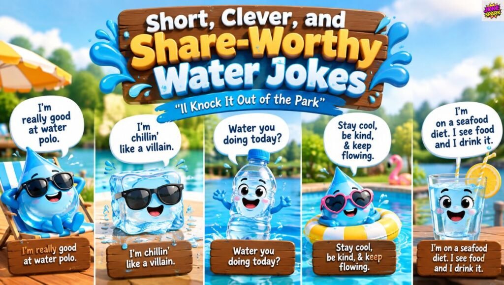 Short, Clever, and Share-Worthy Water Jokes
