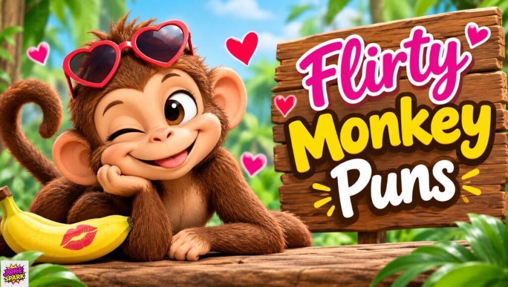 Flirty Monkey Puns