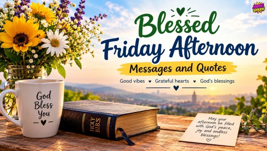 6. Blessed Friday Afternoon Messages and Quotes