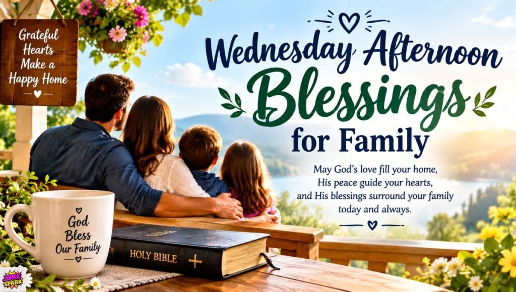 Wednesday Afternoon Blessings for Family