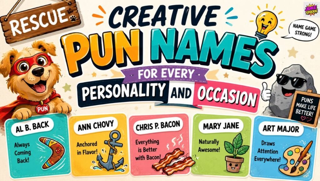 Creative Pun Names for Every Personality and Occasion