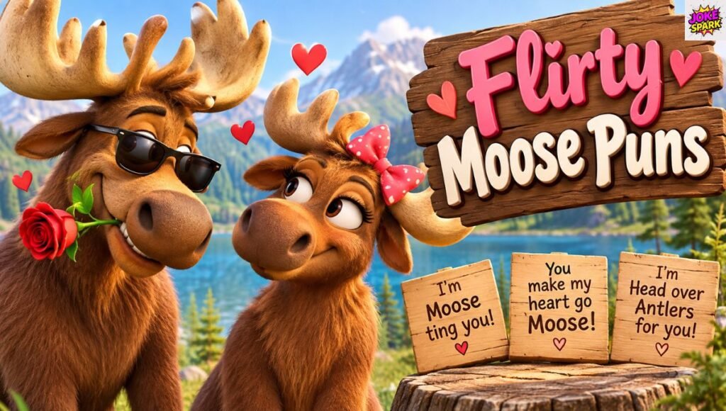 Flirty Moose Puns