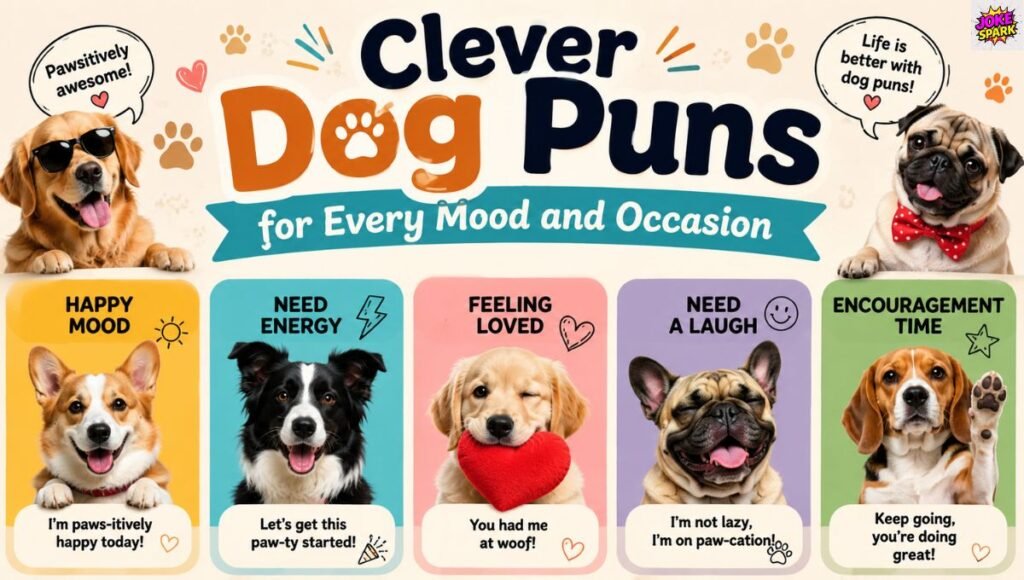 Clever Dog Puns for Every Mood and Occasion