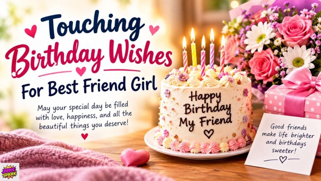Touching Birthday Wishes For Best Friend Girl
