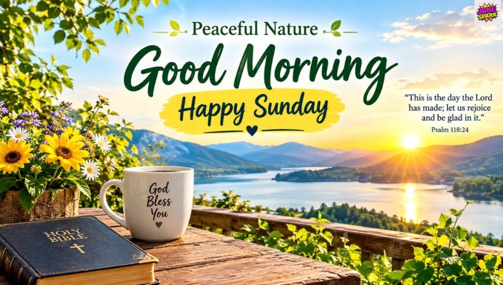 Peaceful Nature Good Morning Happy Sunday