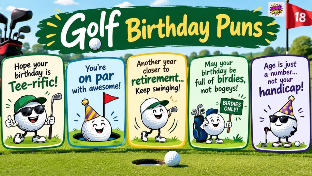 Golf Birthday Puns