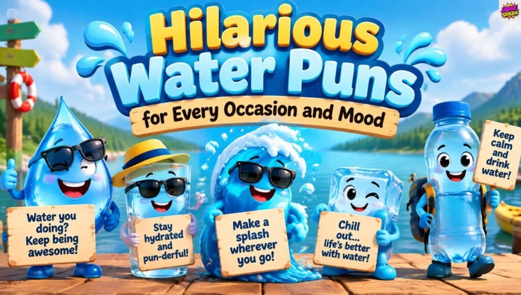 Hilarious Water Puns for Every Occasion and Mood