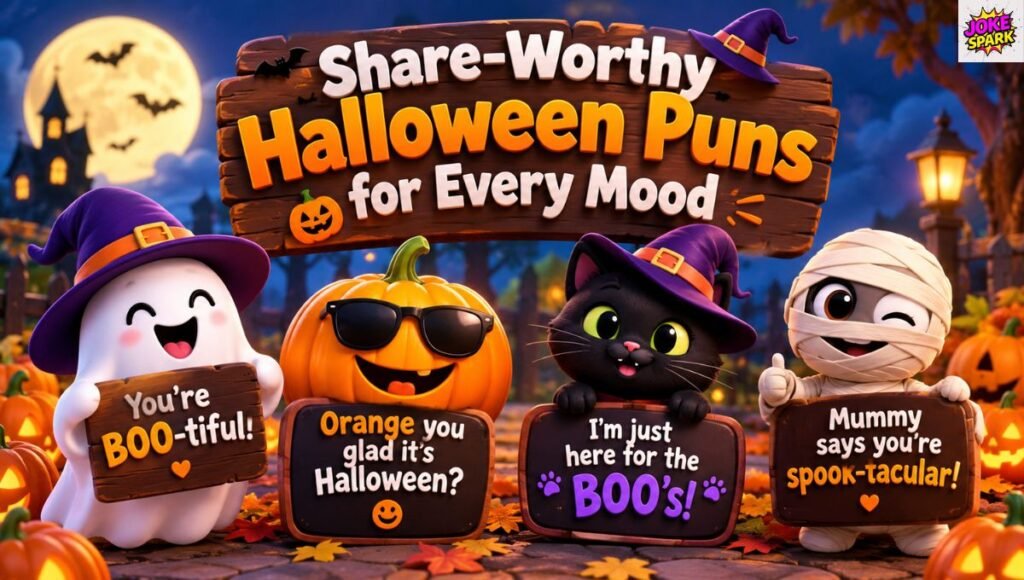 Share-Worthy Halloween Puns for Every Mood
