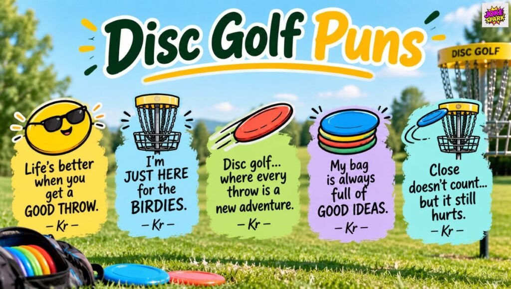 Disc Golf Puns