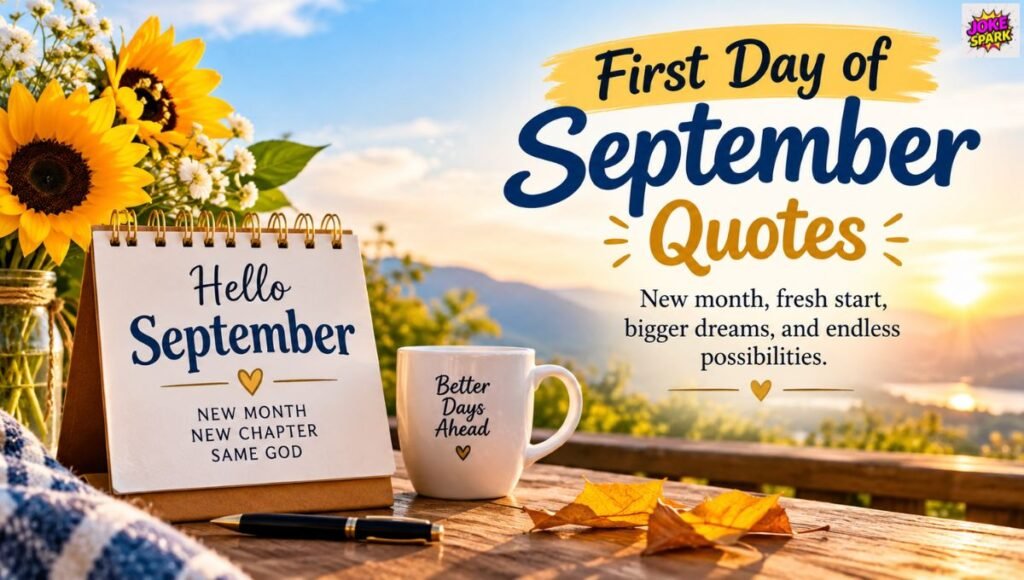 First Day of September Quotes