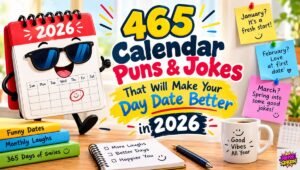 465 Calendar Puns & Jokes That Will Make Your Day Date Better in 2026