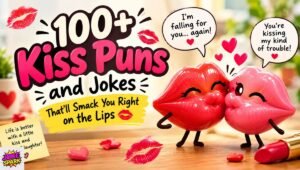 100+ Kiss Puns and Jokes That'll Smack You Right on the Lips