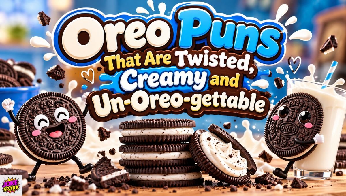 Oreo Puns That Are Twisted, Creamy and Un-Oreo-gettable