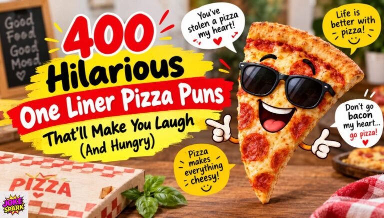 400 Hilarious One Liner Pizza Puns That'll Make You Laugh (And Hungry)