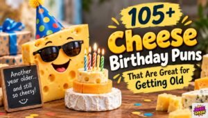 105+ Cheese Birthday Puns That Are Great for Getting Old