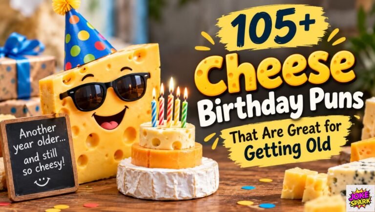 105+ Cheese Birthday Puns That Are Great for Getting Old